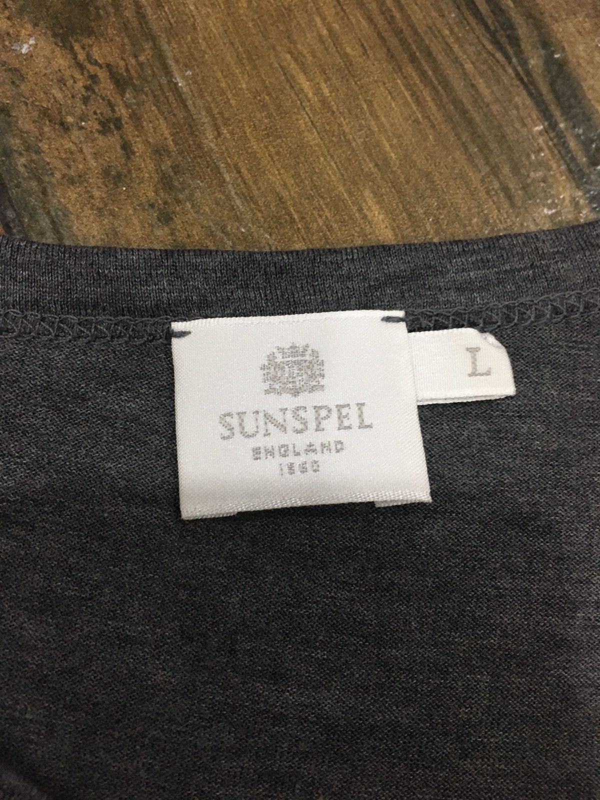 Sunspel SUNSPEL ENGLAND LUXURY PLAIN TEE Size US L / EU 52-54 / 3 - 2 Thumbnail