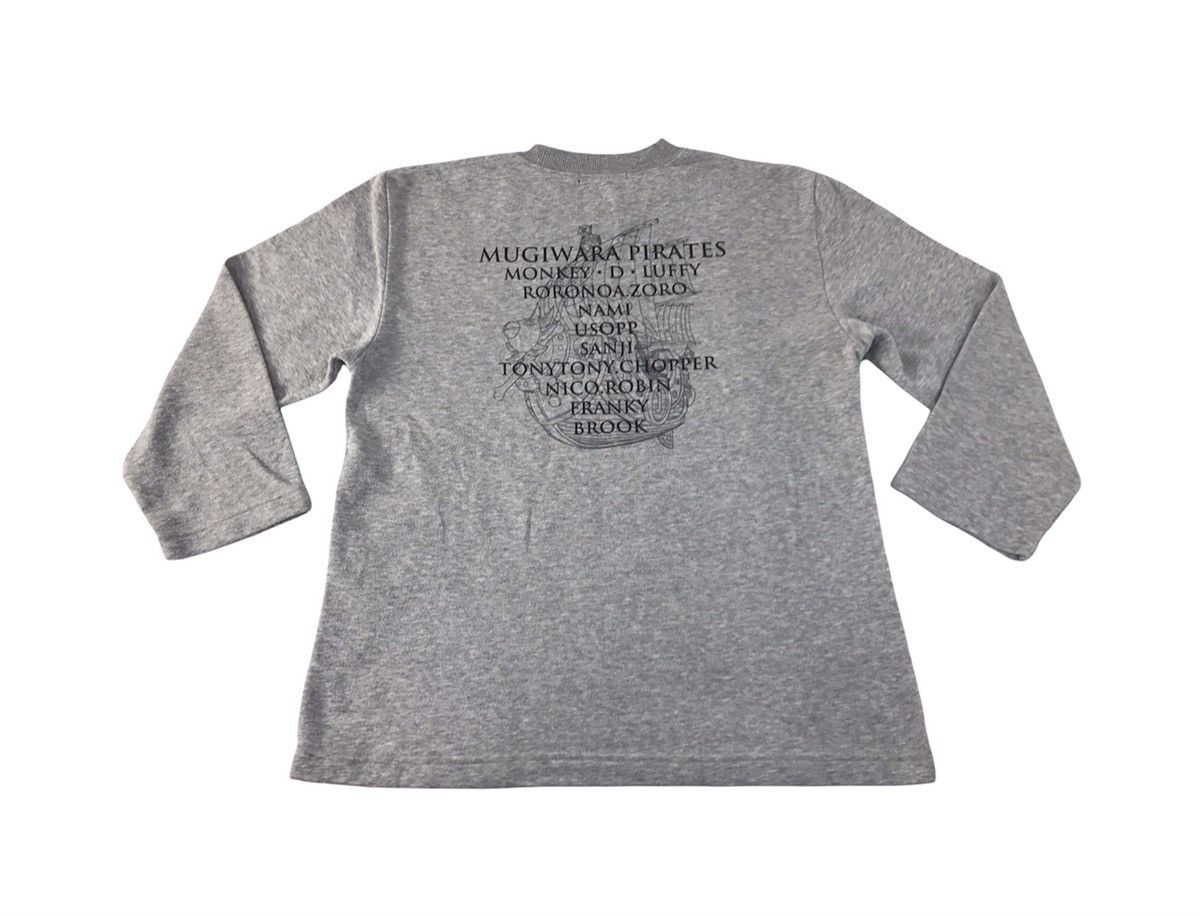 Anime × Japanese Brand × One Piece One Piece Mugiwara Pirate Japanese Anime Manga Crewneck Size US M / EU 48-50 / 2 - 2 Thumbnail