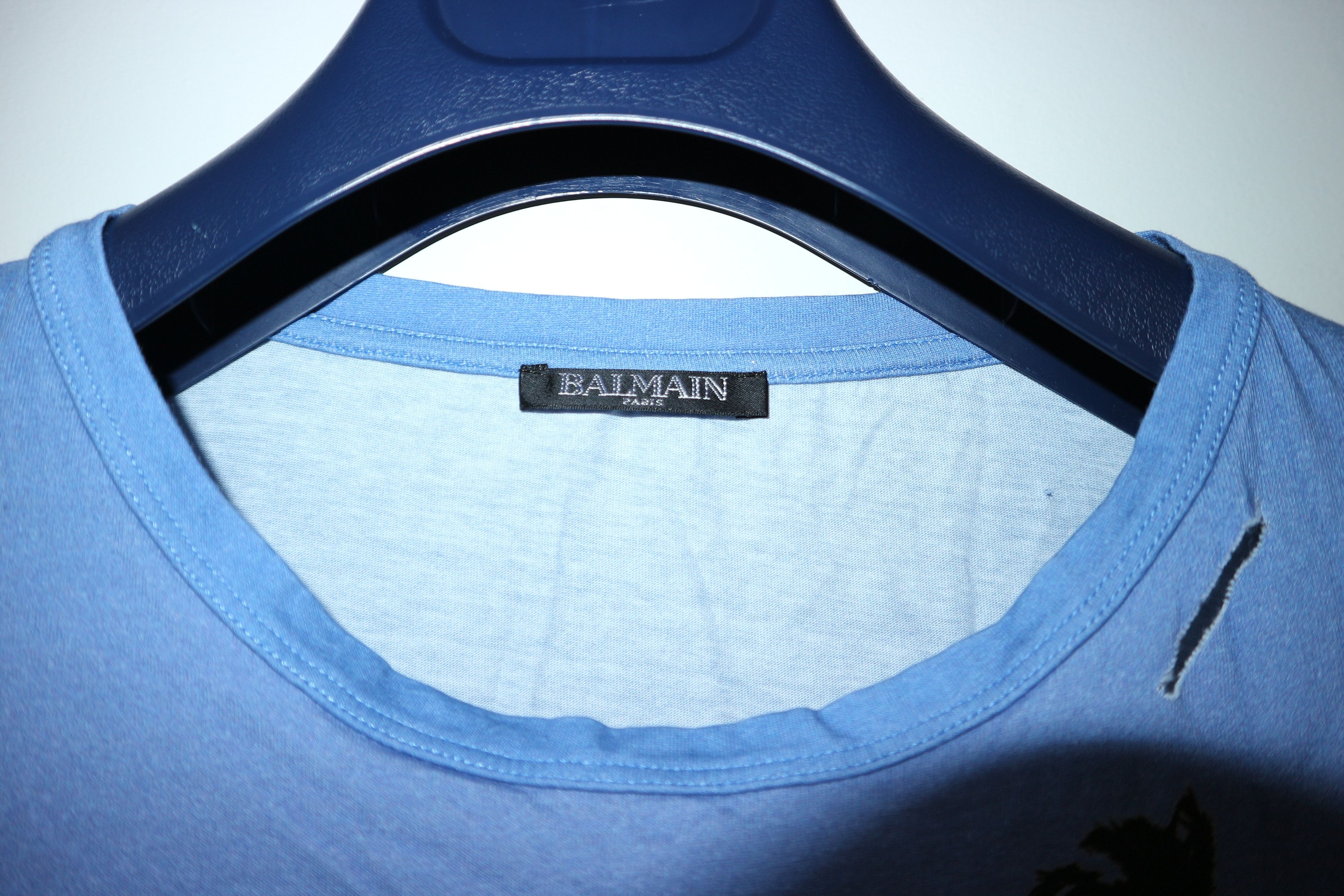 Balmain Logo print palms t-shirt Size US XL / EU 56 / 4 - 2 Thumbnail