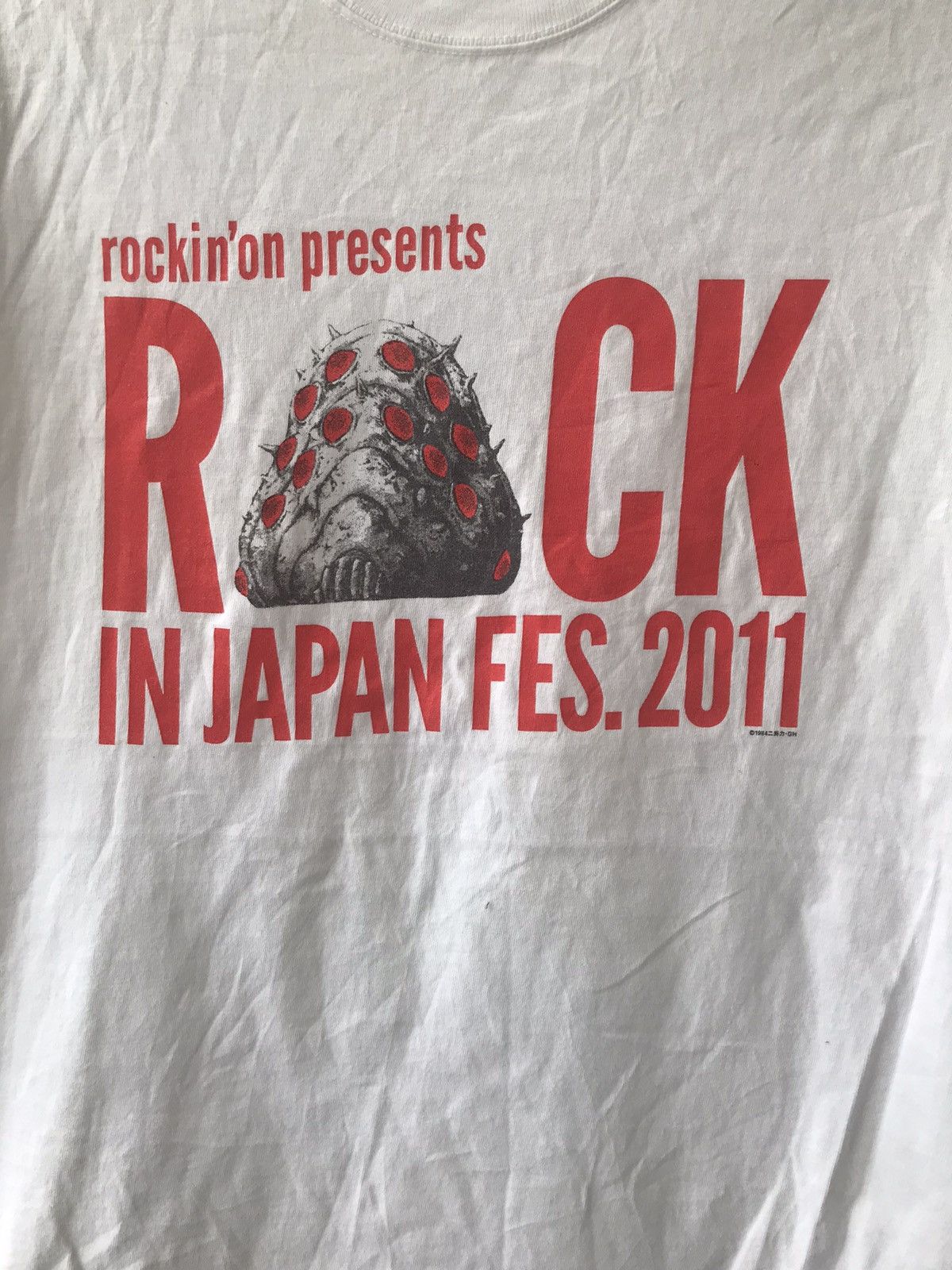 Band Tees × Japanese Brand Rock In Japan festival Tee Rockin’on Present Band Tees Size US M / EU 48-50 / 2 - 3 Thumbnail