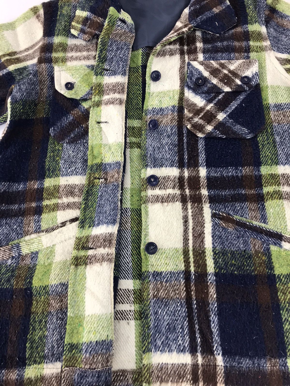 Flannel × Japanese Brand Flannel Shirt Button Down Plaid Checked Double Pockets Size US S / EU 44-46 / 1 - 4 Thumbnail