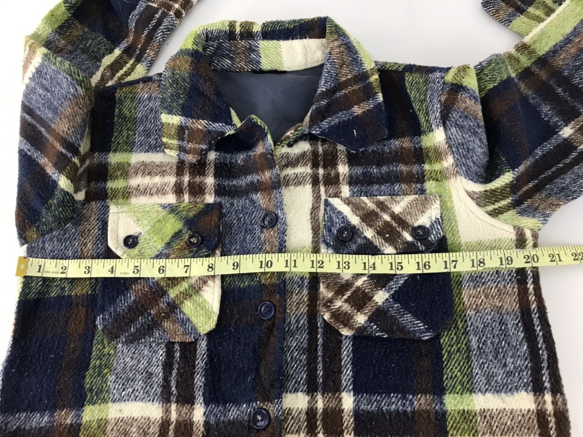 Flannel × Japanese Brand Flannel Shirt Button Down Plaid Checked Double Pockets Size US S / EU 44-46 / 1 - 8 Thumbnail