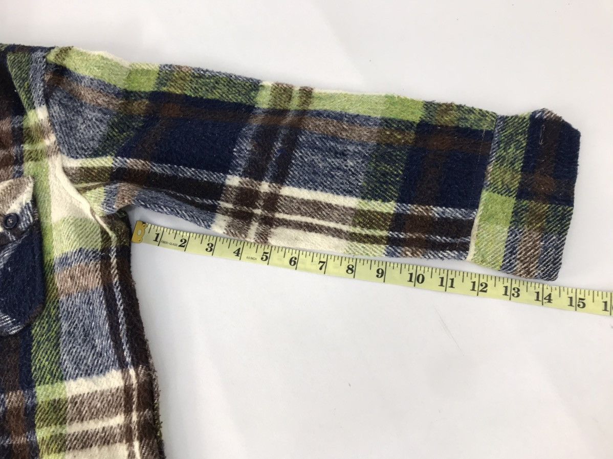 Flannel × Japanese Brand Flannel Shirt Button Down Plaid Checked Double Pockets Size US S / EU 44-46 / 1 - 10 Thumbnail