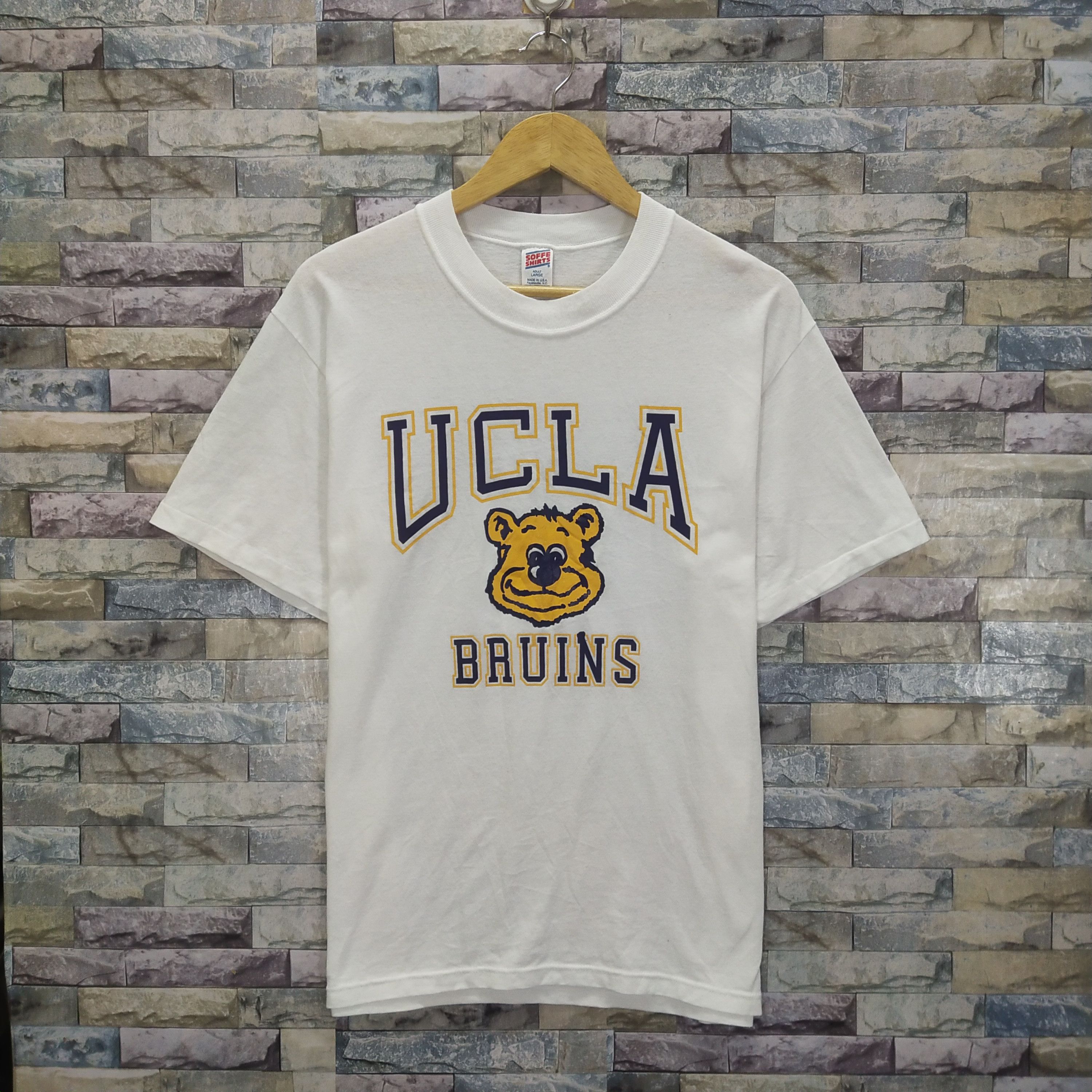 Vintage Vintage 80s Ucla Bruins Size US L / EU 52-54 / 3 - 1 Thumbnail