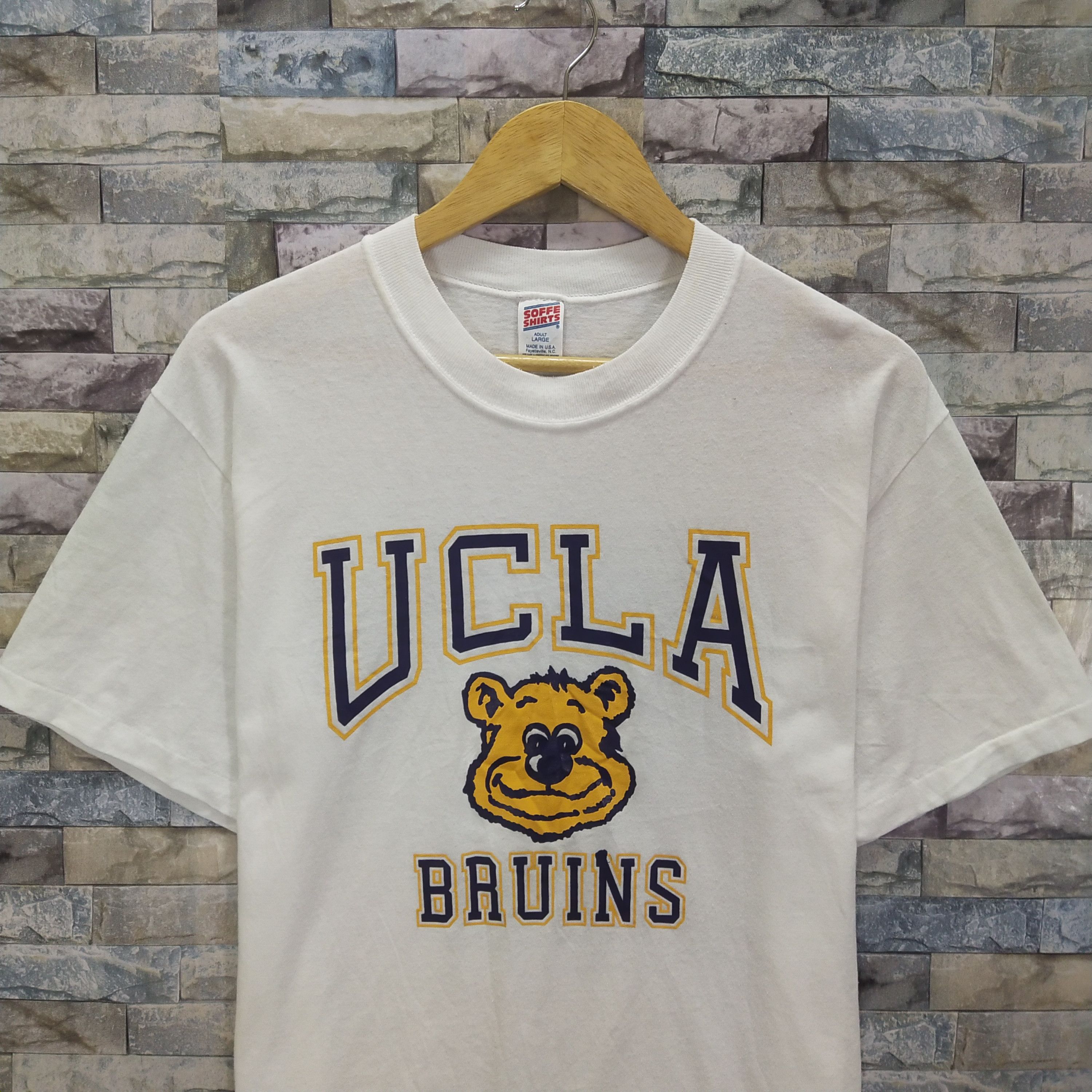 Vintage Vintage 80s Ucla Bruins Size US L / EU 52-54 / 3 - 2 Thumbnail