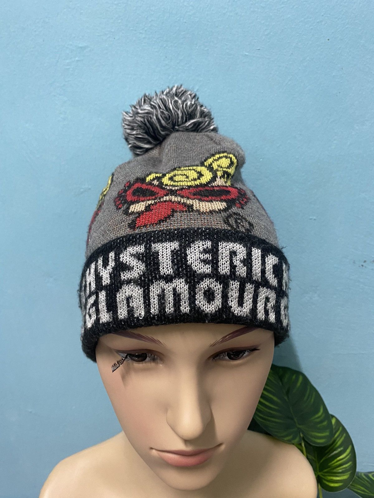Hysteric Glamour 🔥HYSTERIC GLAMOUR BEANIE / SNOW HATS Size ONE SIZE - 4 Thumbnail