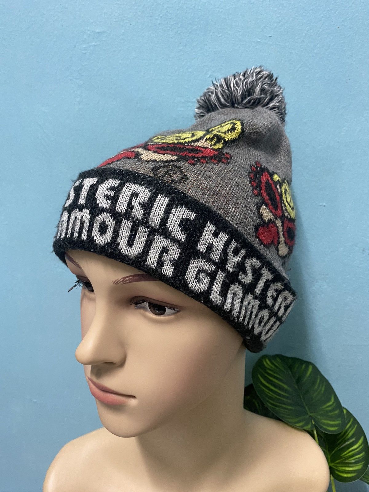 Hysteric Glamour 🔥HYSTERIC GLAMOUR BEANIE / SNOW HATS Size ONE SIZE - 3 Thumbnail