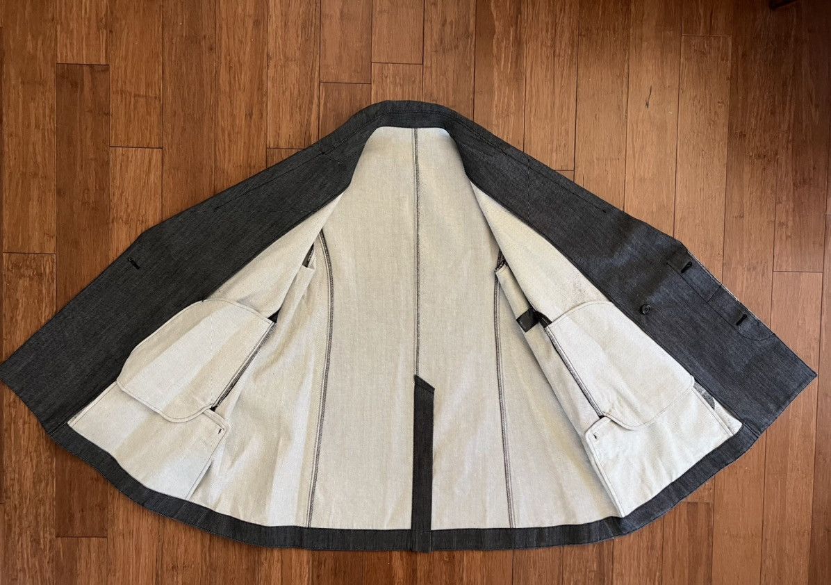 Undercover SS20 Undercover Cindy Sherman Denim Long Blazer Size US S / EU 44-46 / 1 - 7 Thumbnail
