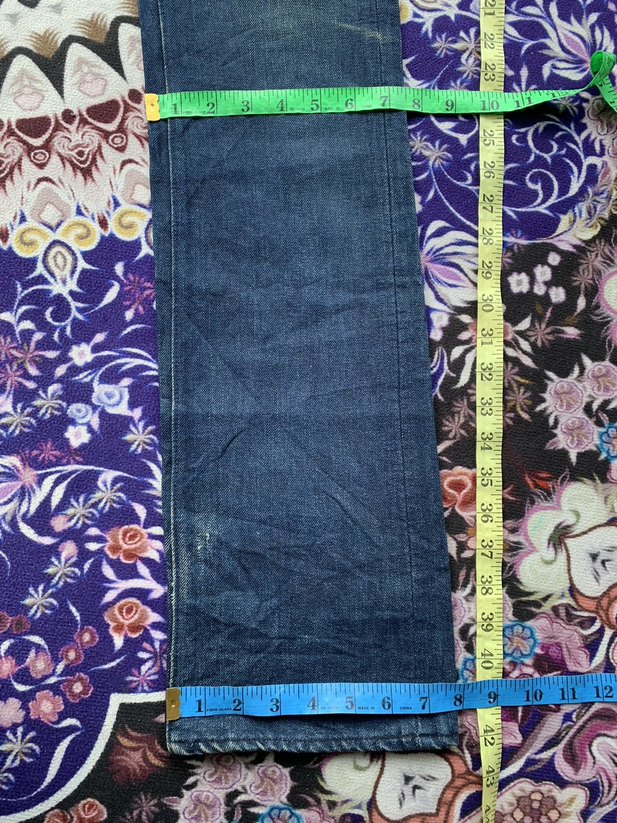 Full Count & Co. Vintage Flare Full Count Co Faded Wash Denim Size US 31 - 13 Thumbnail
