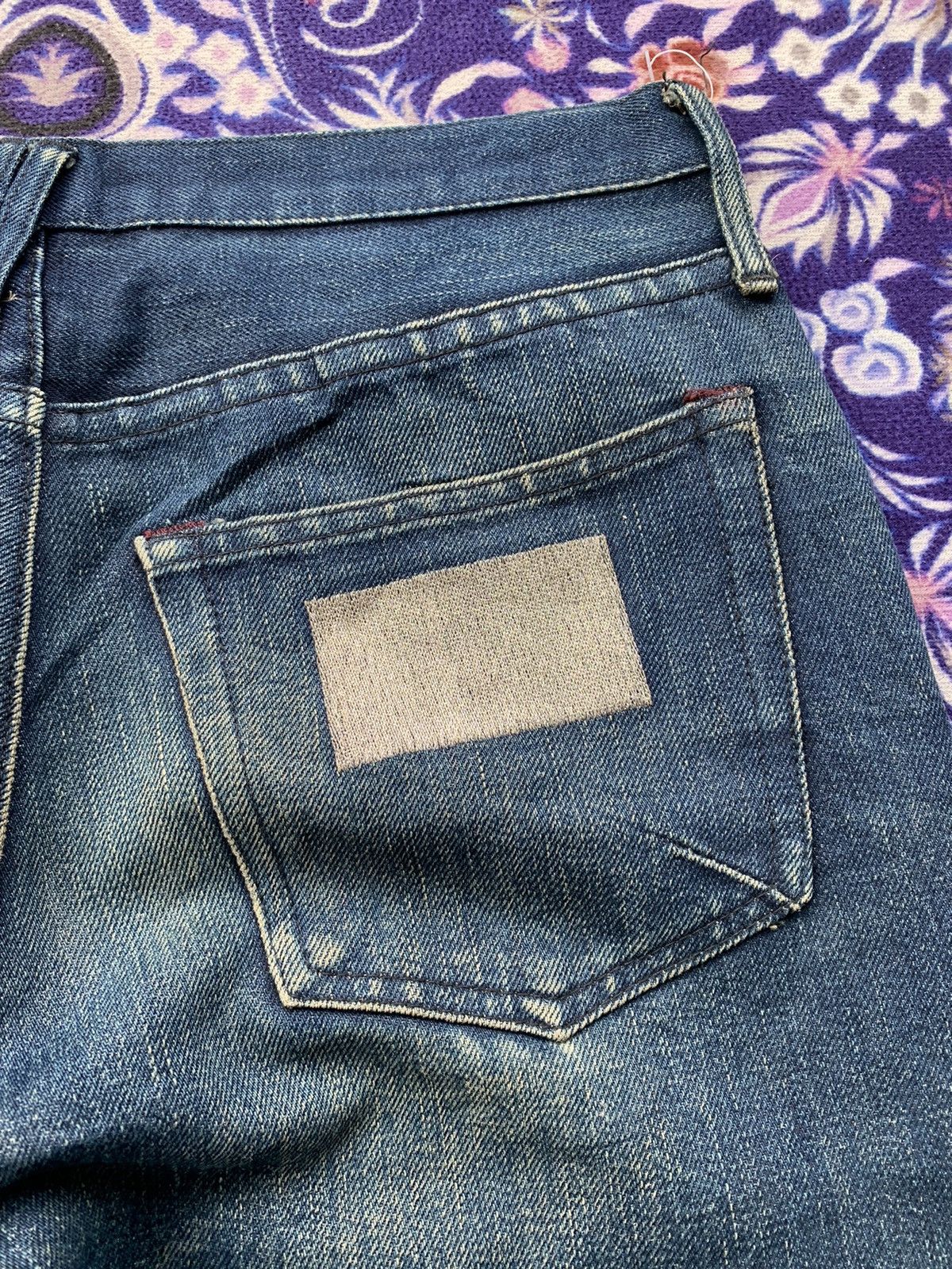 Full Count & Co. Vintage Flare Full Count Co Faded Wash Denim Size US 31 - 10 Thumbnail
