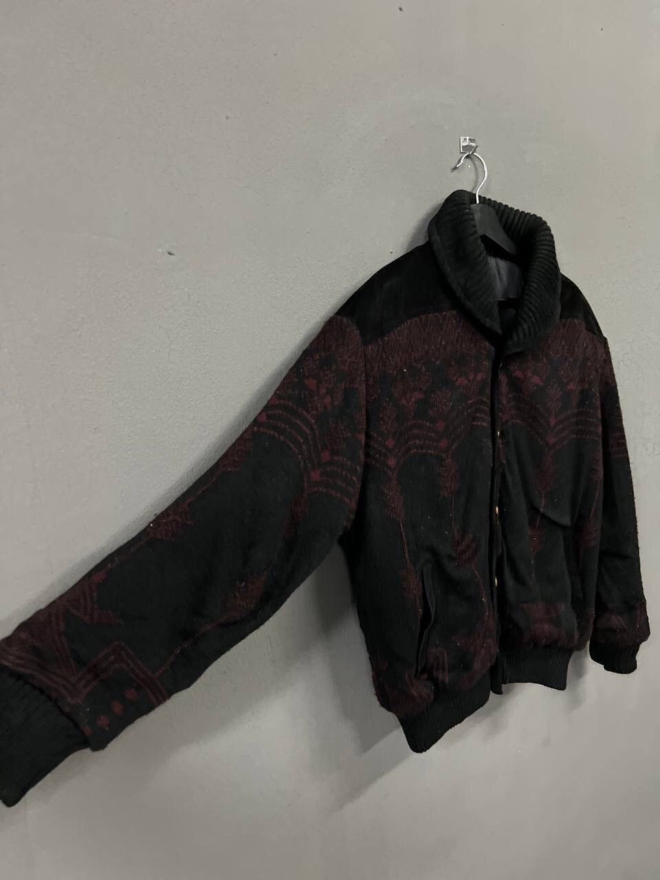 Japanese Brand ARNALDO BASSINI WOOL NATIVE DESIGN JACKET Size US M / EU 48-50 / 2 - 5 Thumbnail