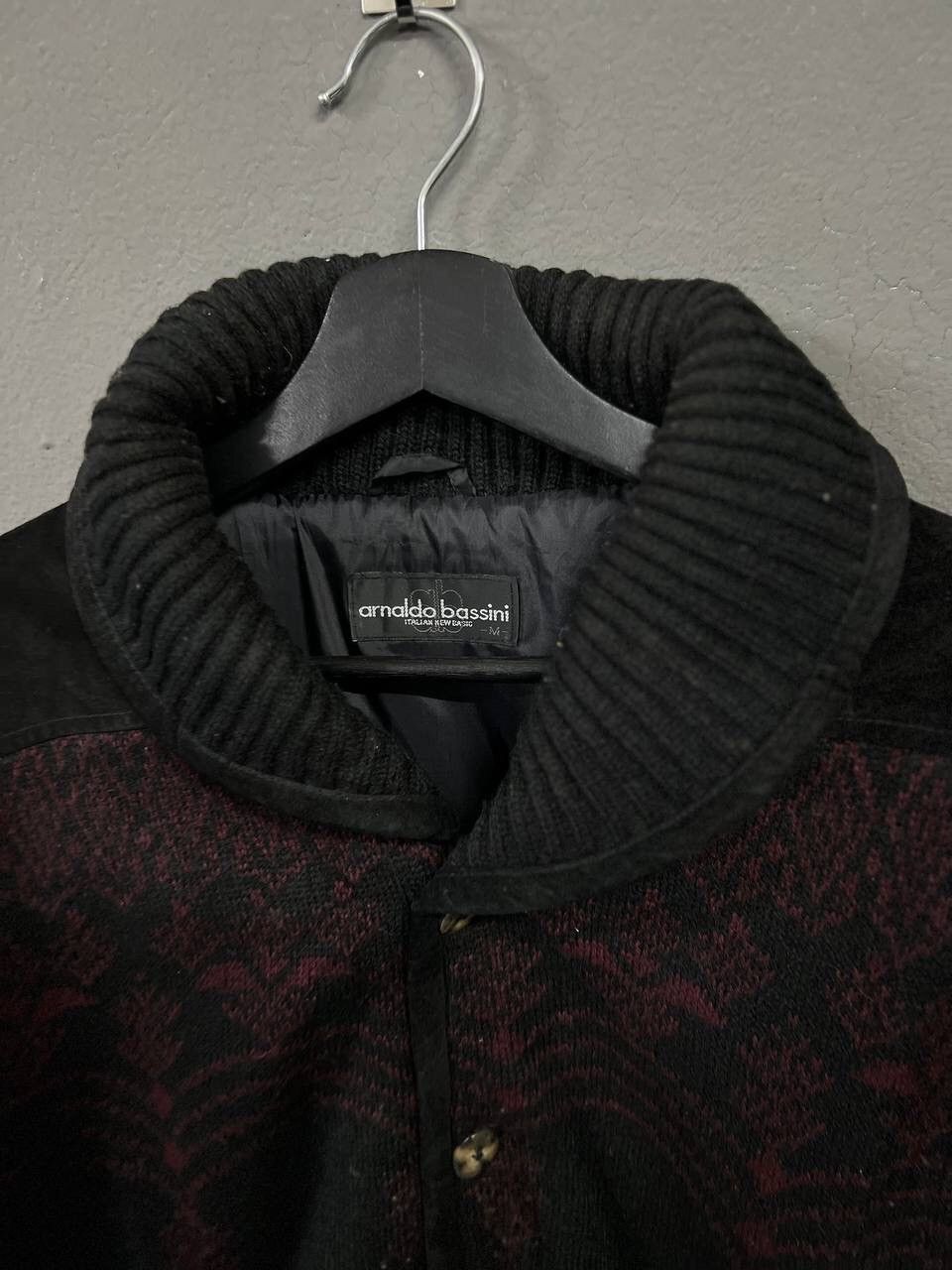 Japanese Brand ARNALDO BASSINI WOOL NATIVE DESIGN JACKET Size US M / EU 48-50 / 2 - 6 Thumbnail