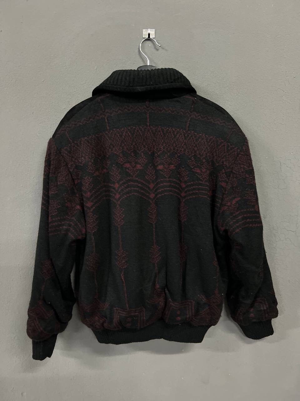 Japanese Brand ARNALDO BASSINI WOOL NATIVE DESIGN JACKET Size US M / EU 48-50 / 2 - 7 Thumbnail