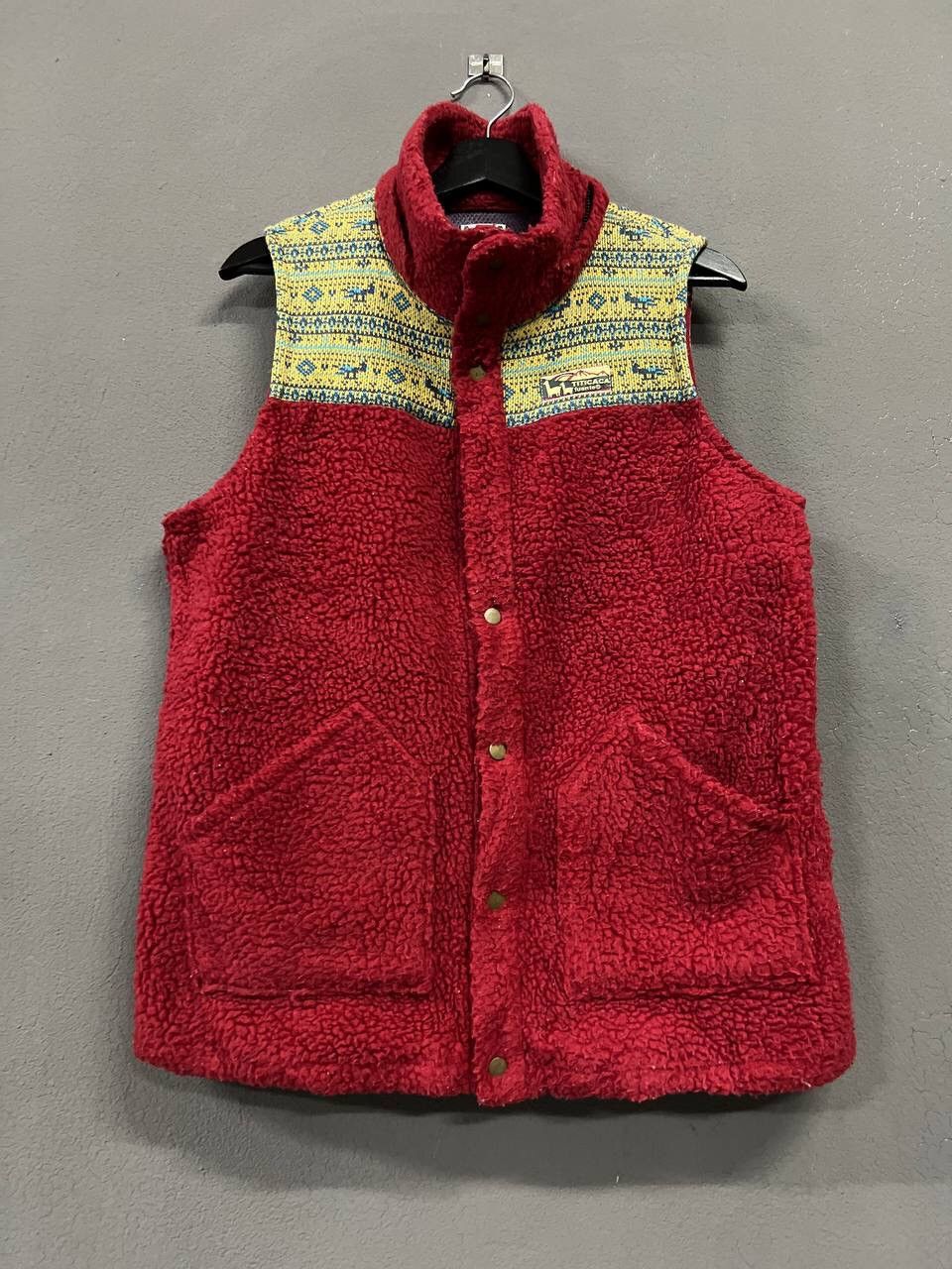 Japanese Brand TITICACA DEEP PILE FLEECE VEST JACKET Size US L / EU 52-54 / 3 - 4 Thumbnail