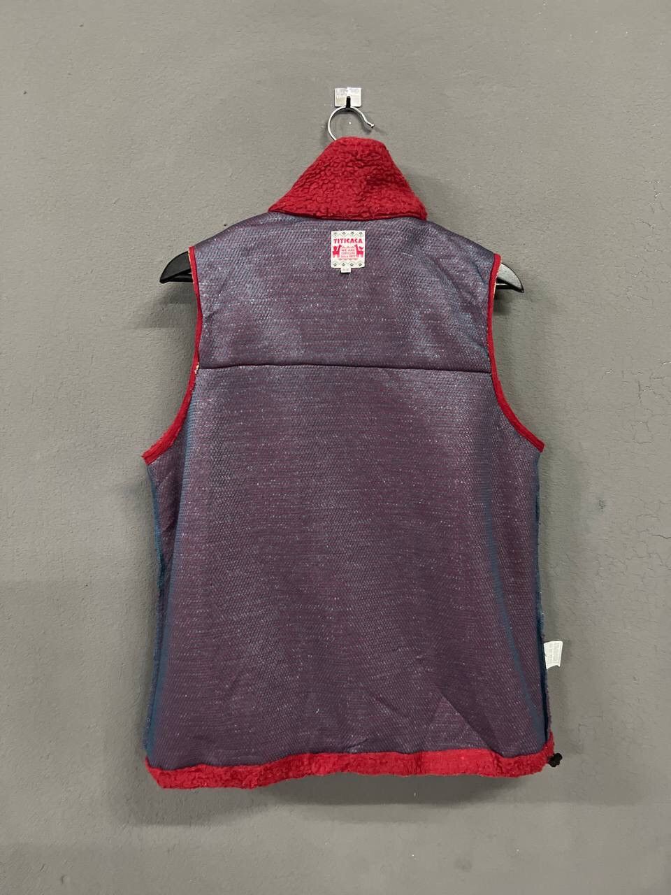 Japanese Brand TITICACA DEEP PILE FLEECE VEST JACKET Size US L / EU 52-54 / 3 - 12 Thumbnail