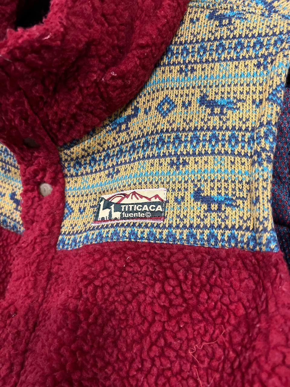Japanese Brand TITICACA DEEP PILE FLEECE VEST JACKET Size US L / EU 52-54 / 3 - 6 Thumbnail