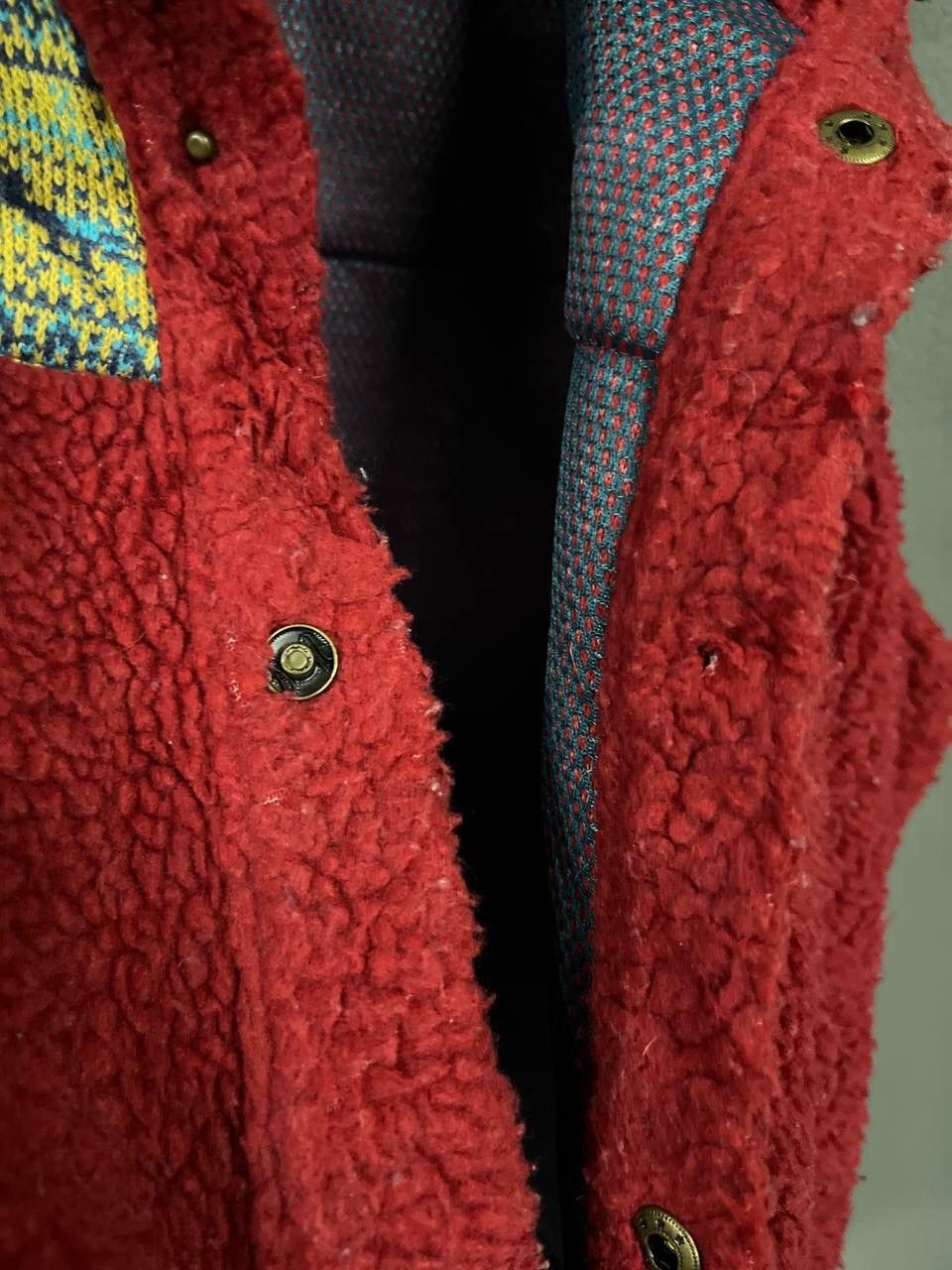 Japanese Brand TITICACA DEEP PILE FLEECE VEST JACKET Size US L / EU 52-54 / 3 - 8 Thumbnail
