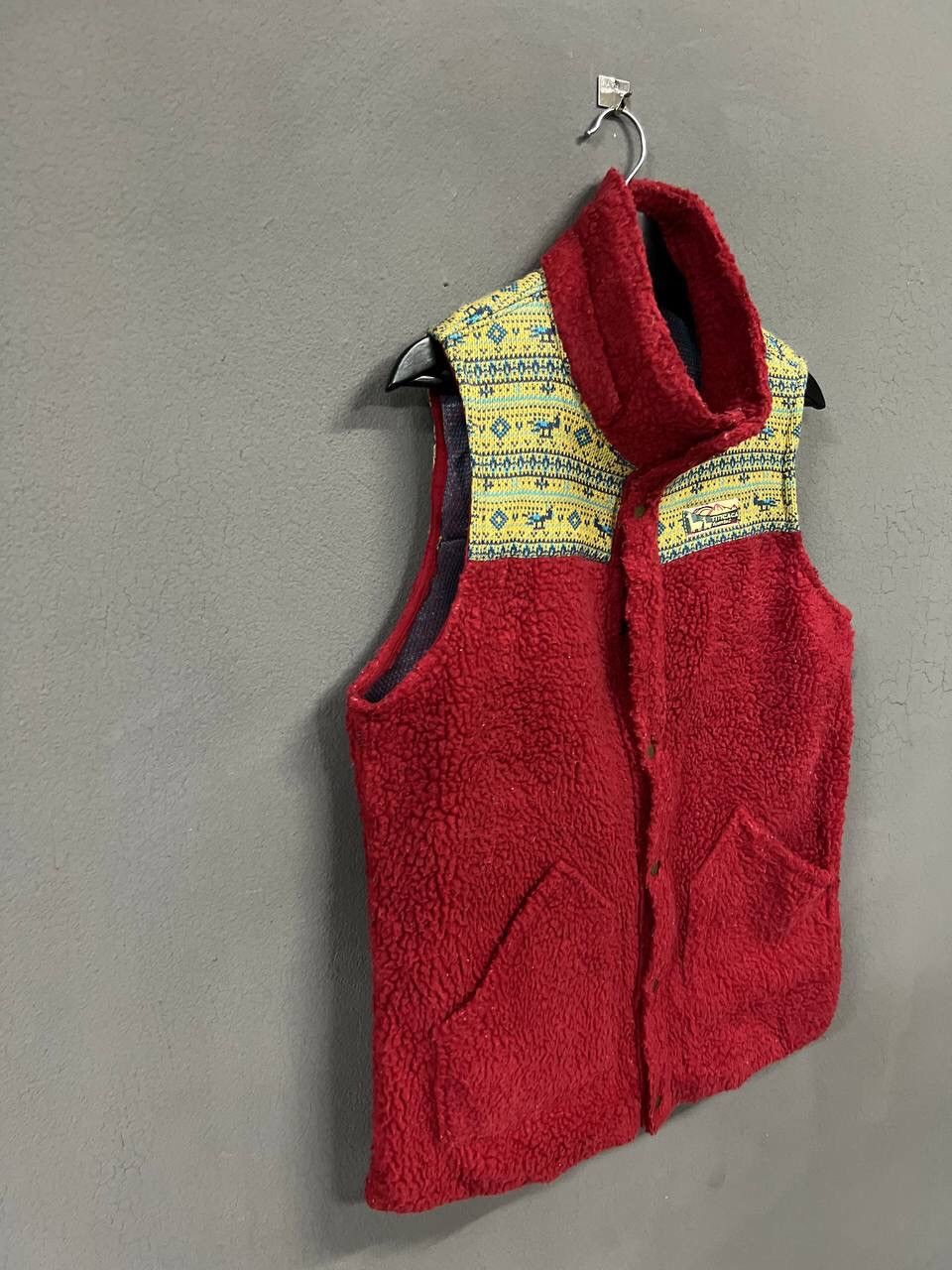 Japanese Brand TITICACA DEEP PILE FLEECE VEST JACKET Size US L / EU 52-54 / 3 - 2 Thumbnail