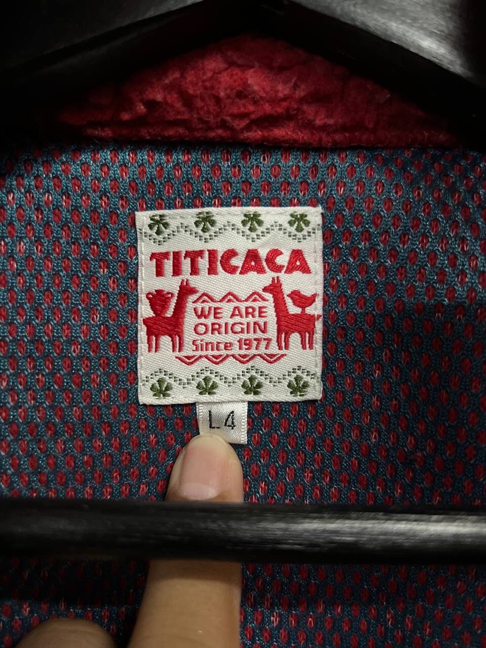 Japanese Brand TITICACA DEEP PILE FLEECE VEST JACKET Size US L / EU 52-54 / 3 - 9 Thumbnail