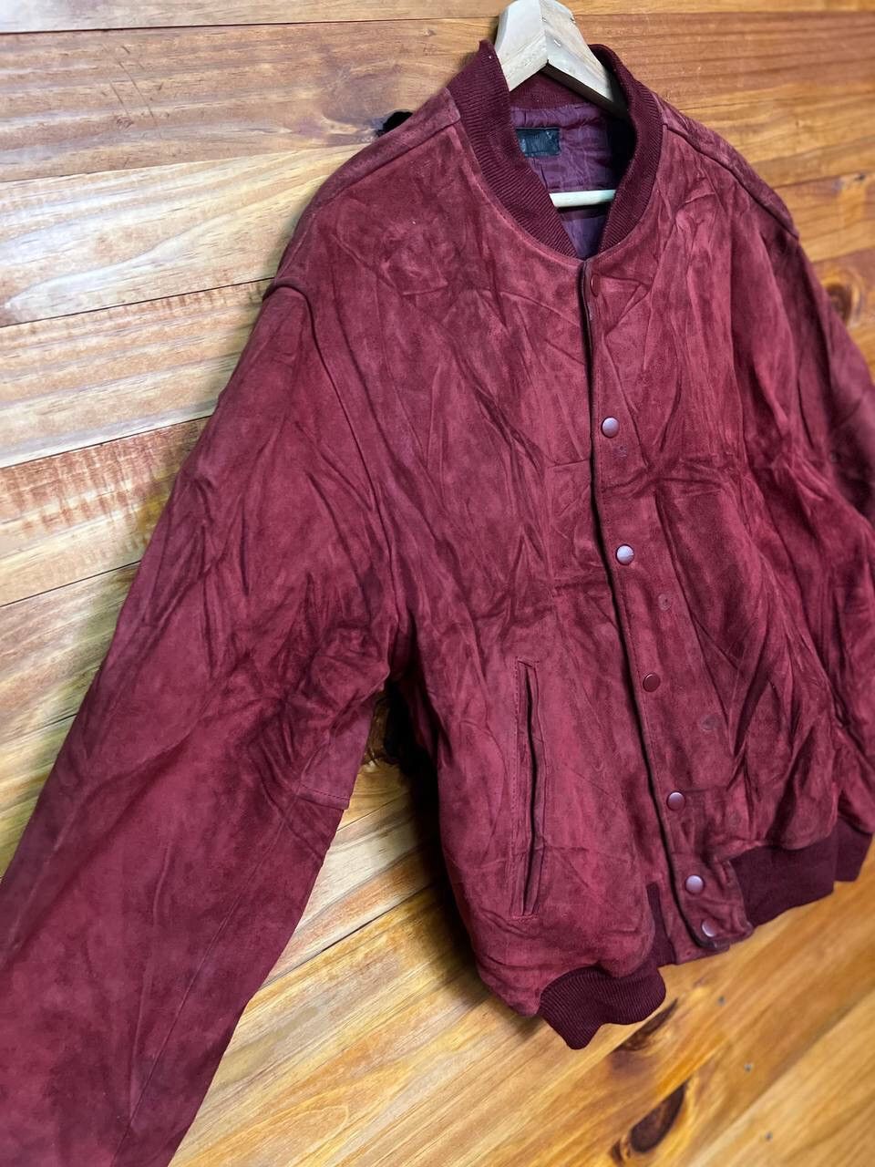 Vintage 🔥STEALS🔥COLLECTION Y SUEDE LEATHER JACKET Size US L / EU 52-54 / 3 - 5 Thumbnail