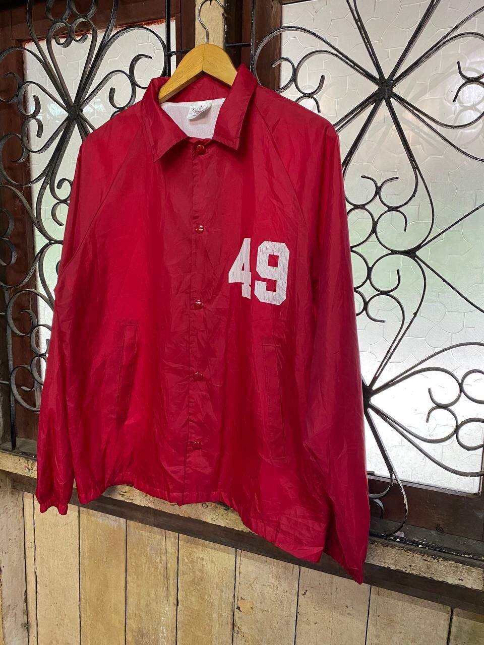 Japanese Brand Vintage Madowell Trojans Snap Button Jacket Size US M / EU 48-50 / 2 - 9 Thumbnail