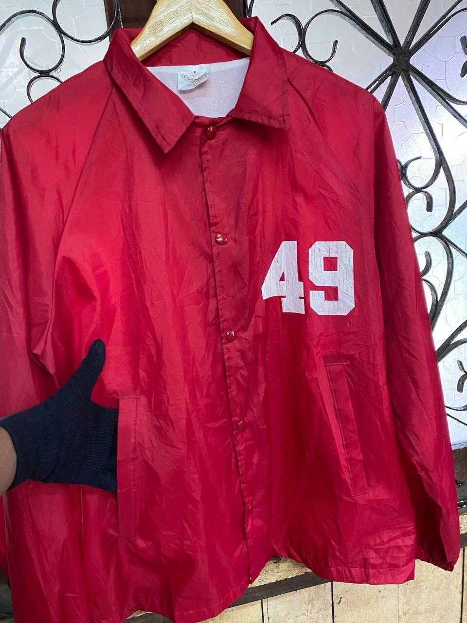 Japanese Brand Vintage Madowell Trojans Snap Button Jacket Size US M / EU 48-50 / 2 - 10 Thumbnail