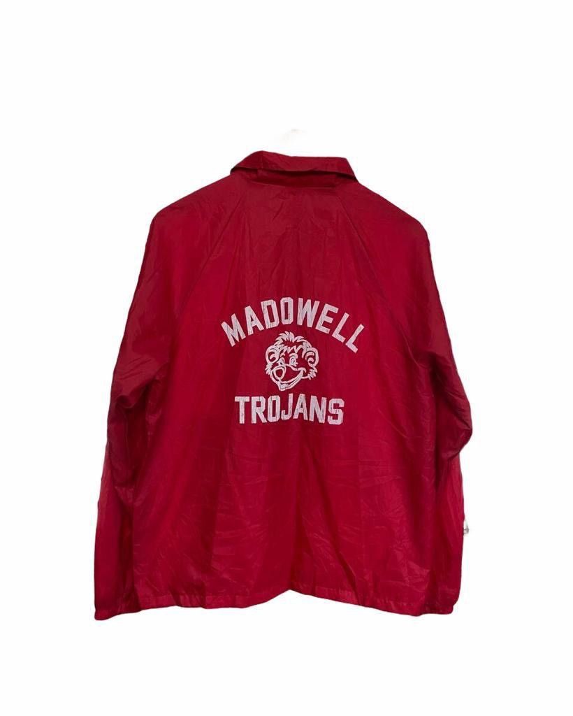 Vintage Madowell Trojans Snap Button Jacket