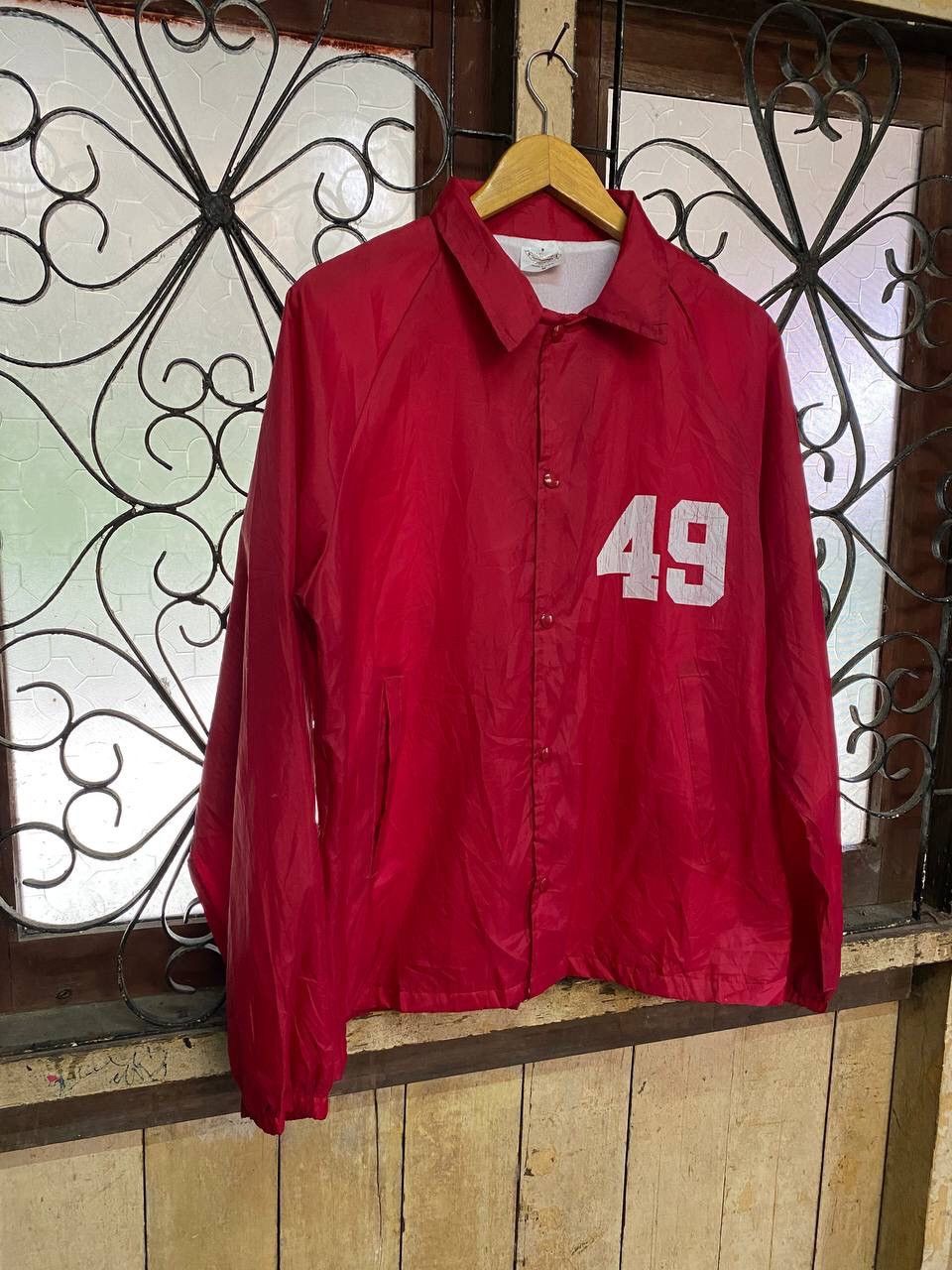 Japanese Brand Vintage Madowell Trojans Snap Button Jacket Size US M / EU 48-50 / 2 - 8 Thumbnail