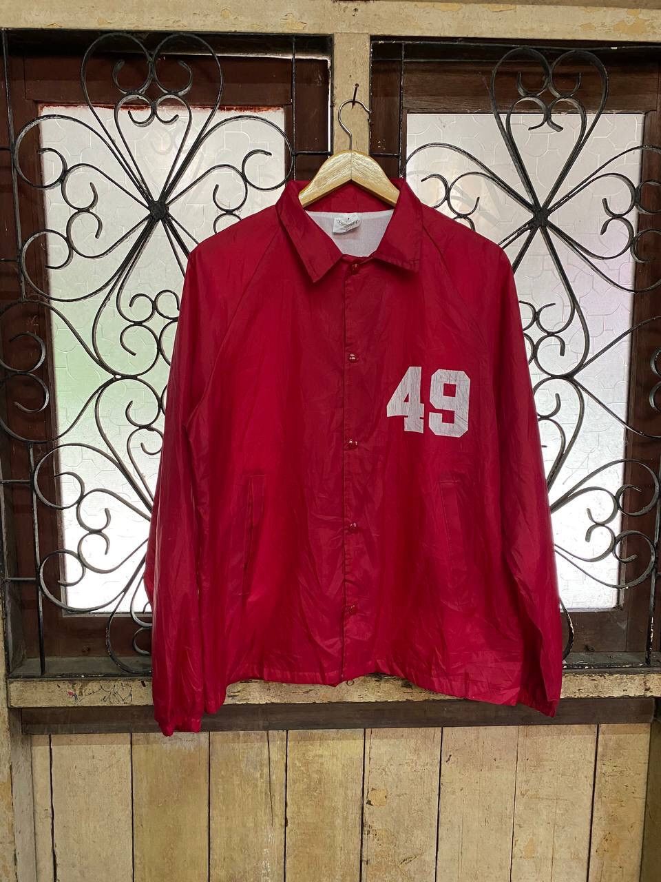 Japanese Brand Vintage Madowell Trojans Snap Button Jacket Size US M / EU 48-50 / 2 - 7 Thumbnail
