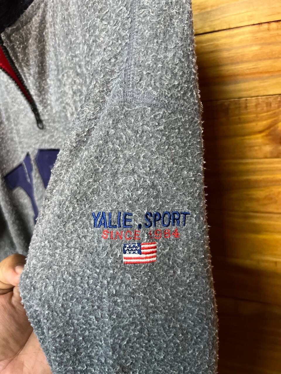Japanese Brand YSC EMBROIDERY FLEECE JACKET Size US M / EU 48-50 / 2 - 9 Thumbnail