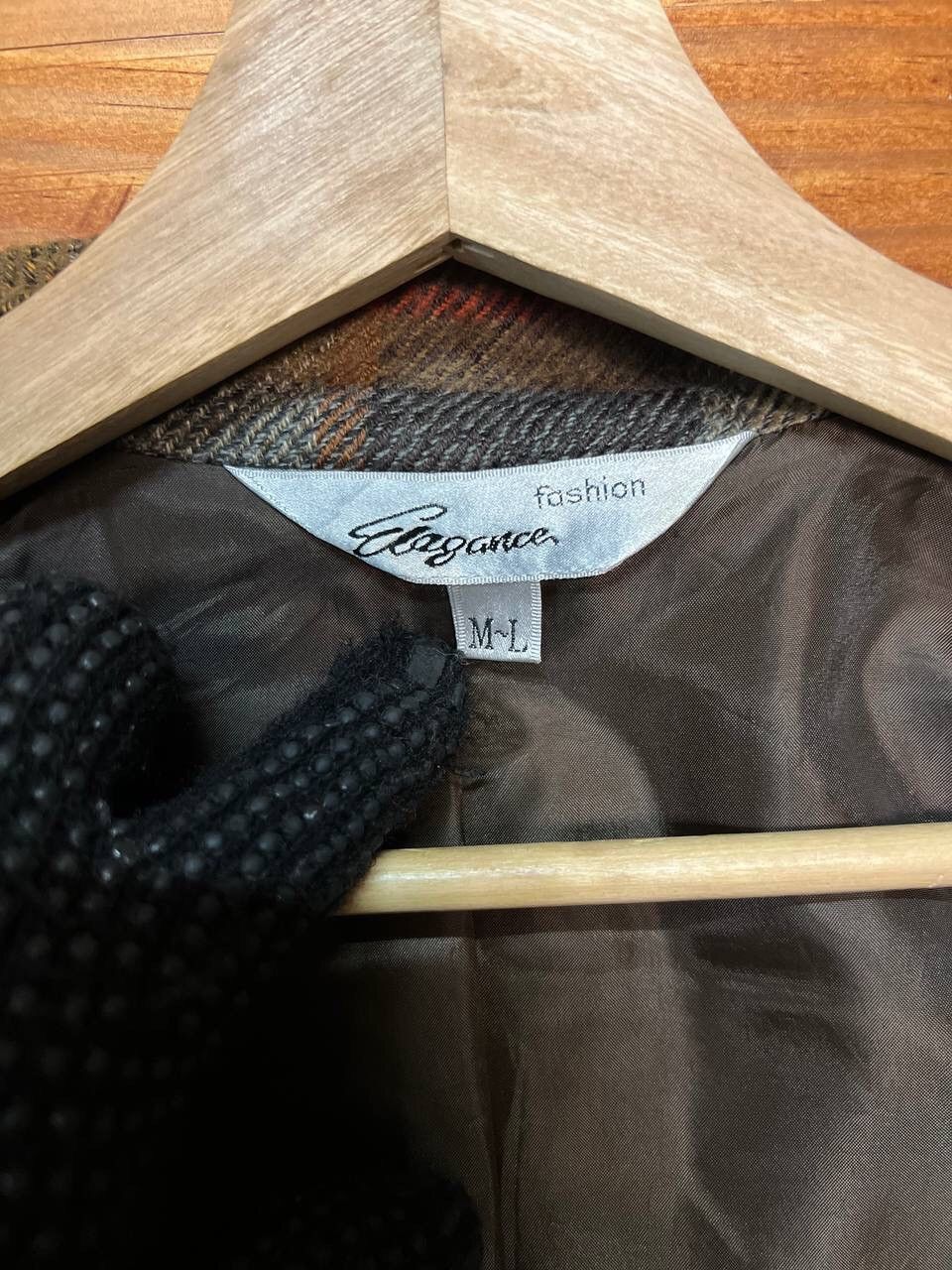 Japanese Brand ELEGANCE WOOL HOODIE JACKET Size US M / EU 48-50 / 2 - 10 Thumbnail