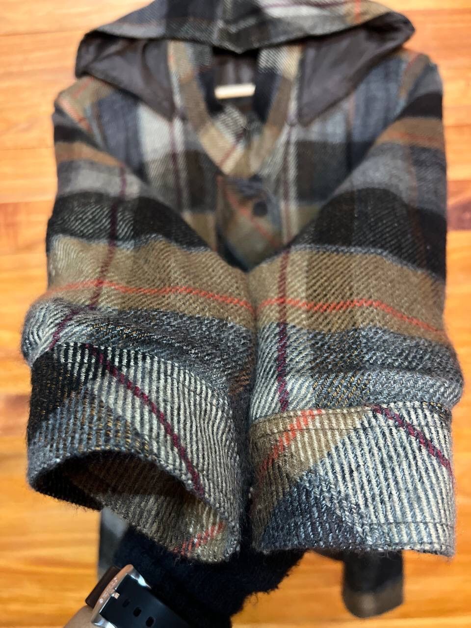 Japanese Brand ELEGANCE WOOL HOODIE JACKET Size US M / EU 48-50 / 2 - 6 Thumbnail