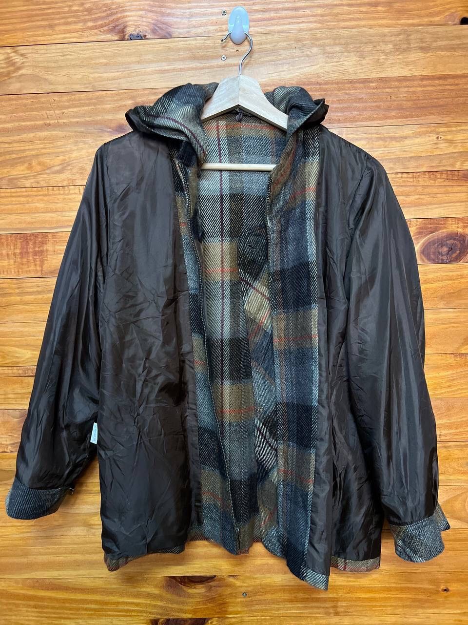 Japanese Brand ELEGANCE WOOL HOODIE JACKET Size US M / EU 48-50 / 2 - 12 Thumbnail