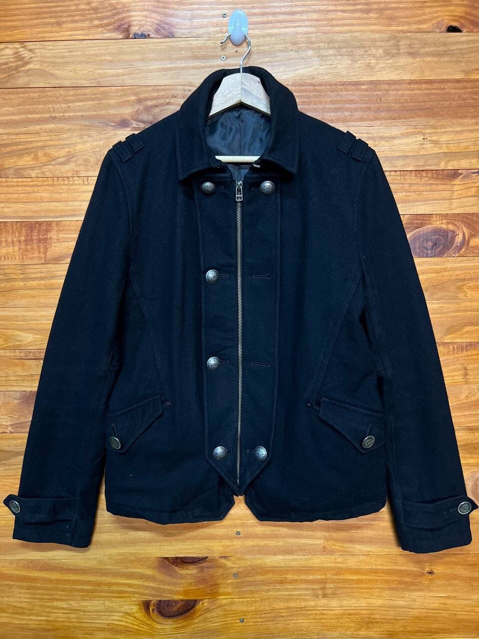 PPFM PPFM WOOL PEACOAT JACKET FOR WOMEN Size US L / EU 52-54 / 3 - 1 Thumbnail