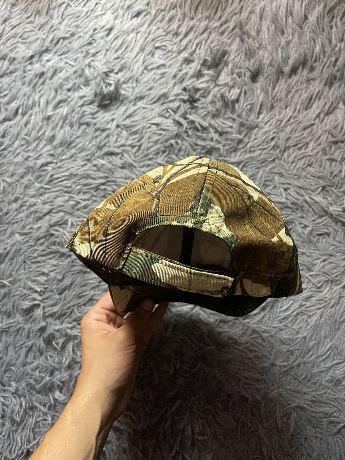 Vintage Camo Real Tree military style hunting cap Size ONE SIZE - 8 Thumbnail
