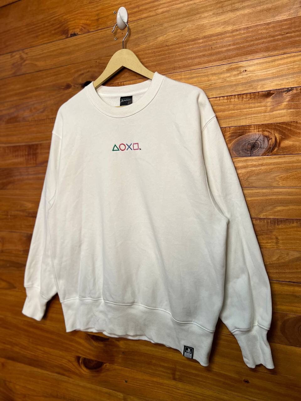 Japanese Brand PLAYSTATION OFFICIAL PRODUCT SPELLOUT SWEATSHIRT Size US M / EU 48-50 / 2 - 4 Thumbnail