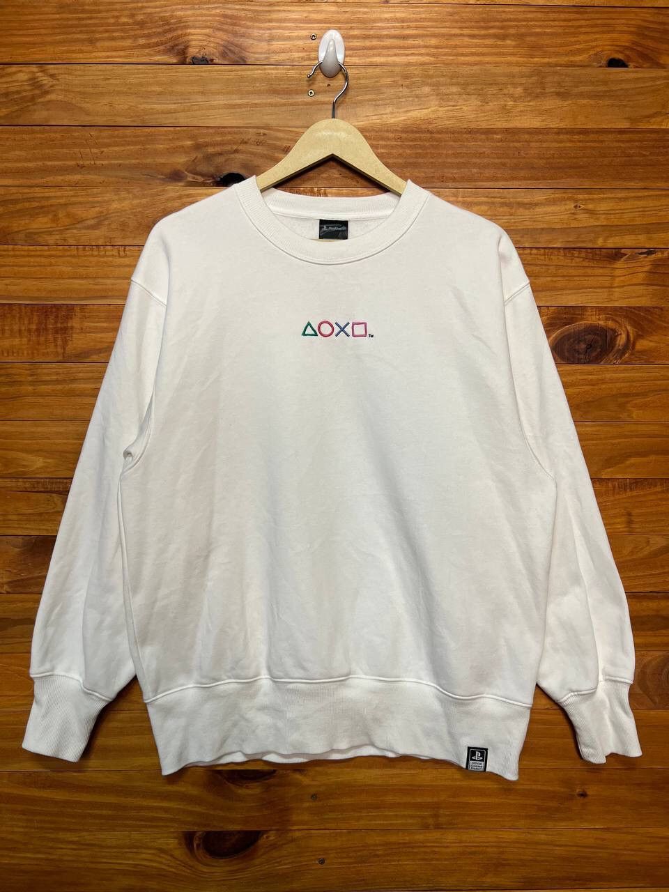 Japanese Brand PLAYSTATION OFFICIAL PRODUCT SPELLOUT SWEATSHIRT Size US M / EU 48-50 / 2 - 2 Thumbnail