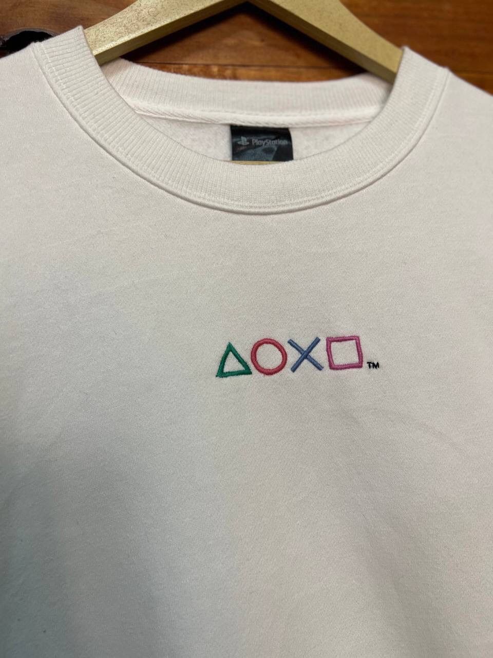 Japanese Brand PLAYSTATION OFFICIAL PRODUCT SPELLOUT SWEATSHIRT Size US M / EU 48-50 / 2 - 5 Thumbnail