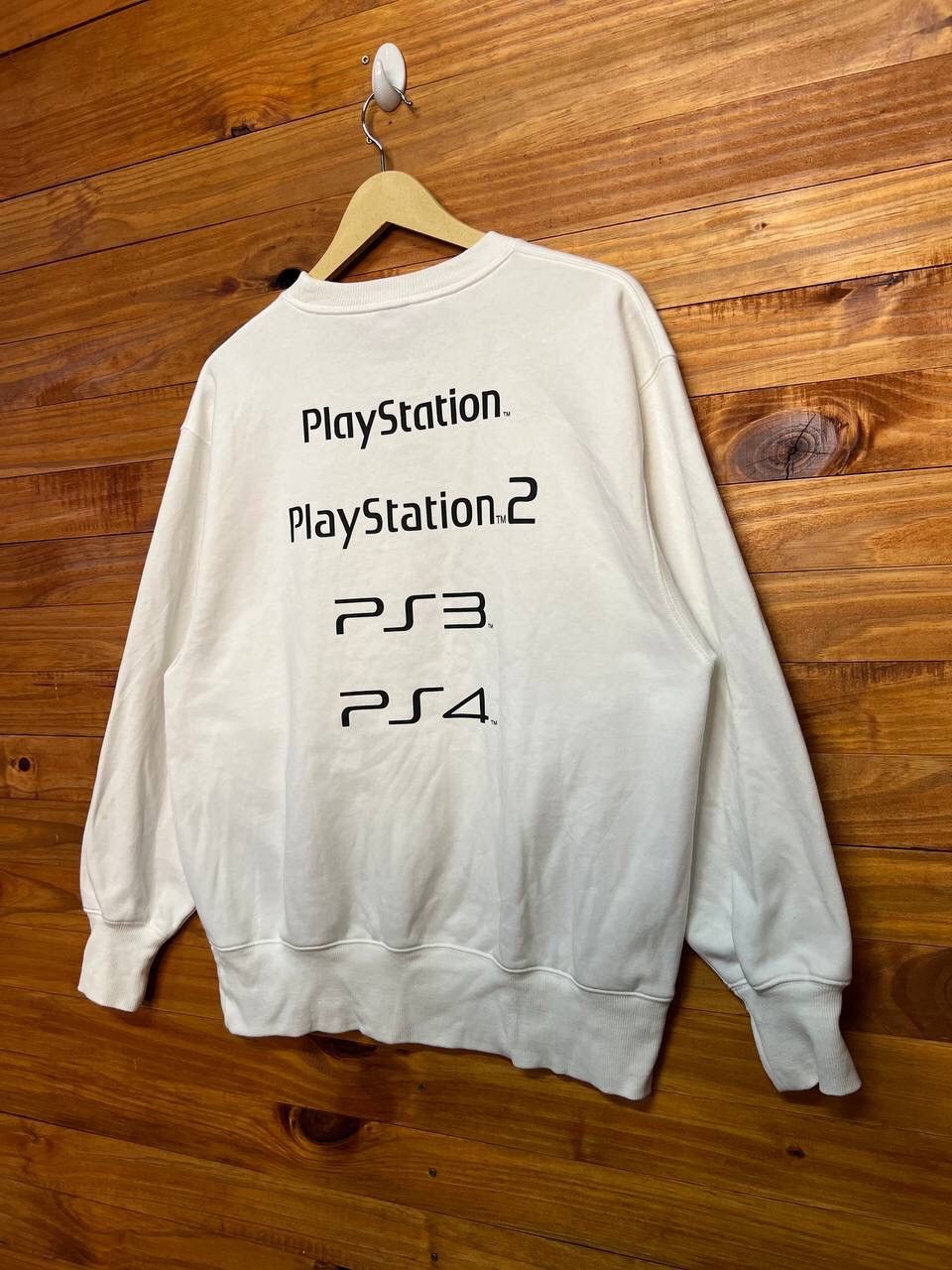 Japanese Brand PLAYSTATION OFFICIAL PRODUCT SPELLOUT SWEATSHIRT Size US M / EU 48-50 / 2 - 10 Thumbnail
