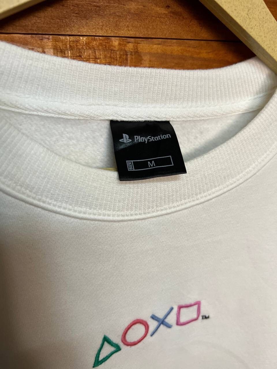 Japanese Brand PLAYSTATION OFFICIAL PRODUCT SPELLOUT SWEATSHIRT Size US M / EU 48-50 / 2 - 13 Thumbnail
