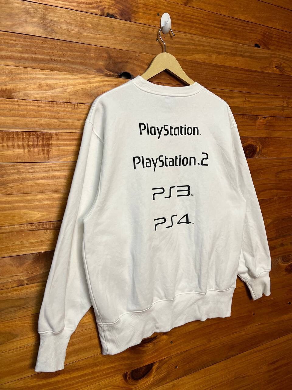Japanese Brand PLAYSTATION OFFICIAL PRODUCT SPELLOUT SWEATSHIRT Size US M / EU 48-50 / 2 - 9 Thumbnail