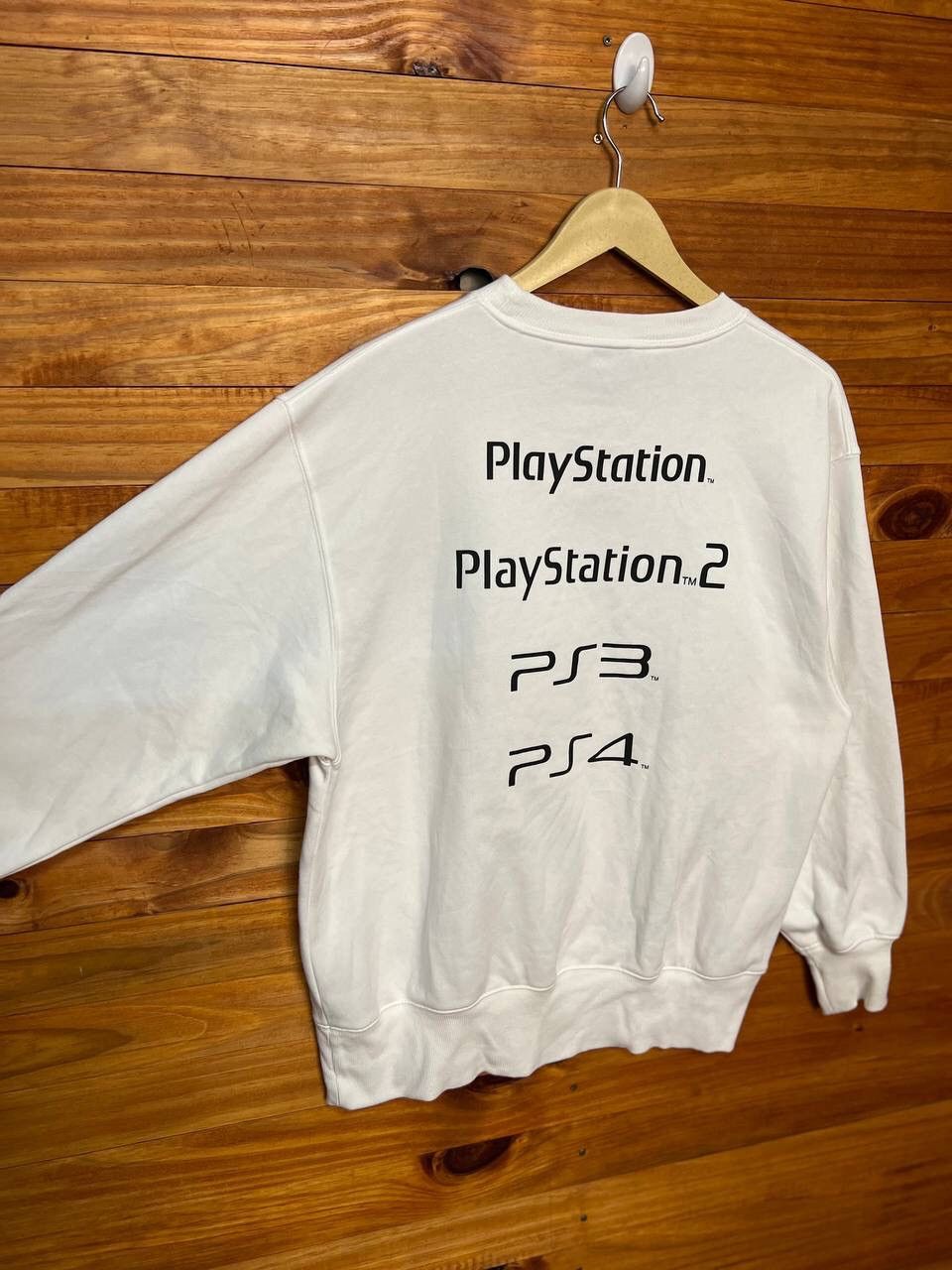 Japanese Brand PLAYSTATION OFFICIAL PRODUCT SPELLOUT SWEATSHIRT Size US M / EU 48-50 / 2 - 11 Thumbnail