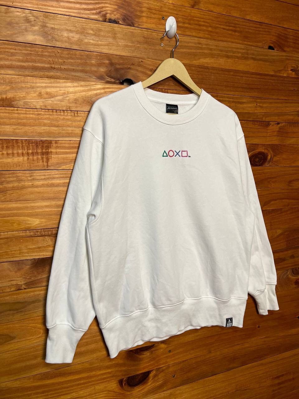 Japanese Brand PLAYSTATION OFFICIAL PRODUCT SPELLOUT SWEATSHIRT Size US M / EU 48-50 / 2 - 3 Thumbnail
