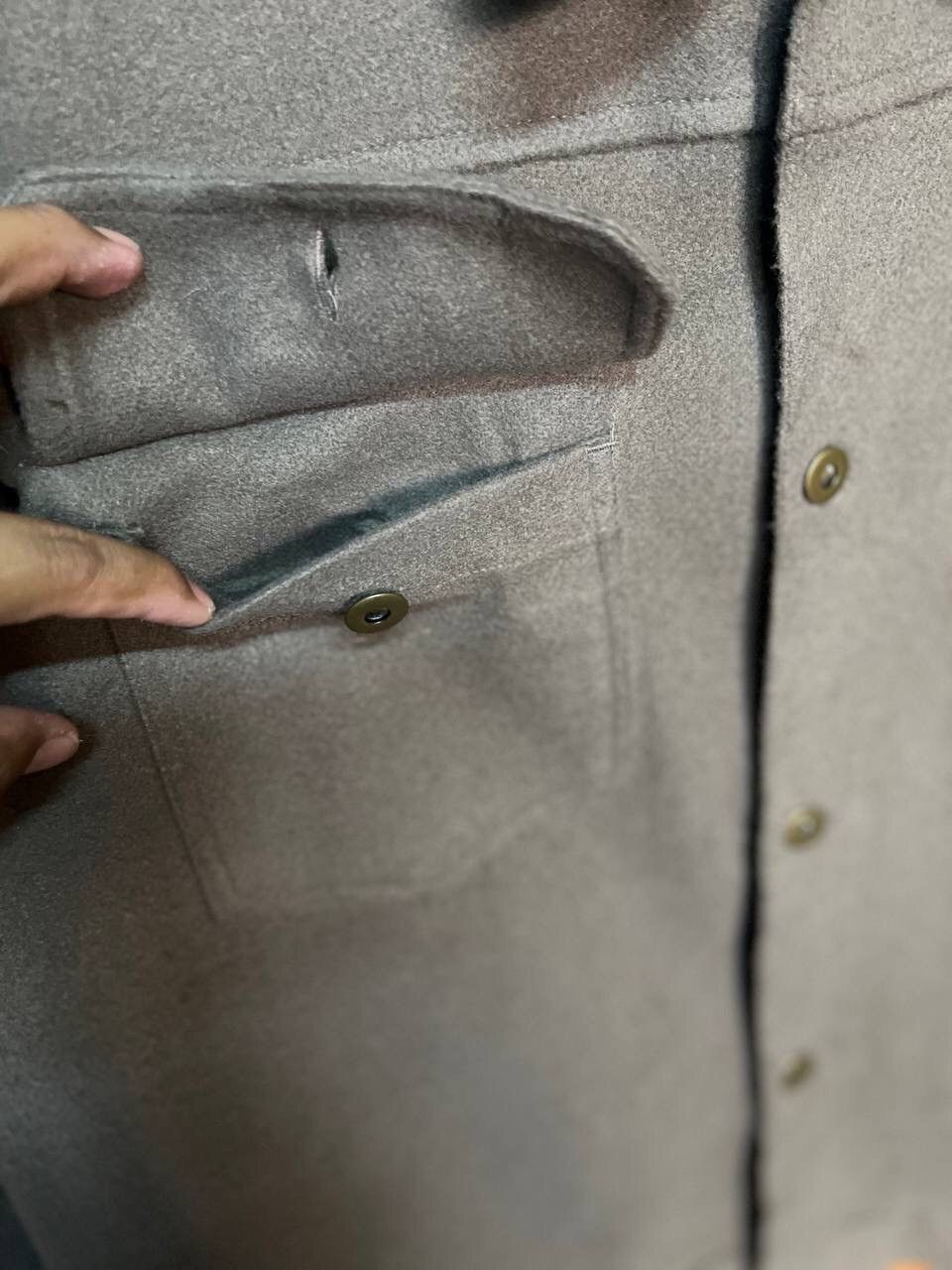 Japanese Brand F.O.F BY KOE SHIRT JACKET Size US L / EU 52-54 / 3 - 4 Thumbnail
