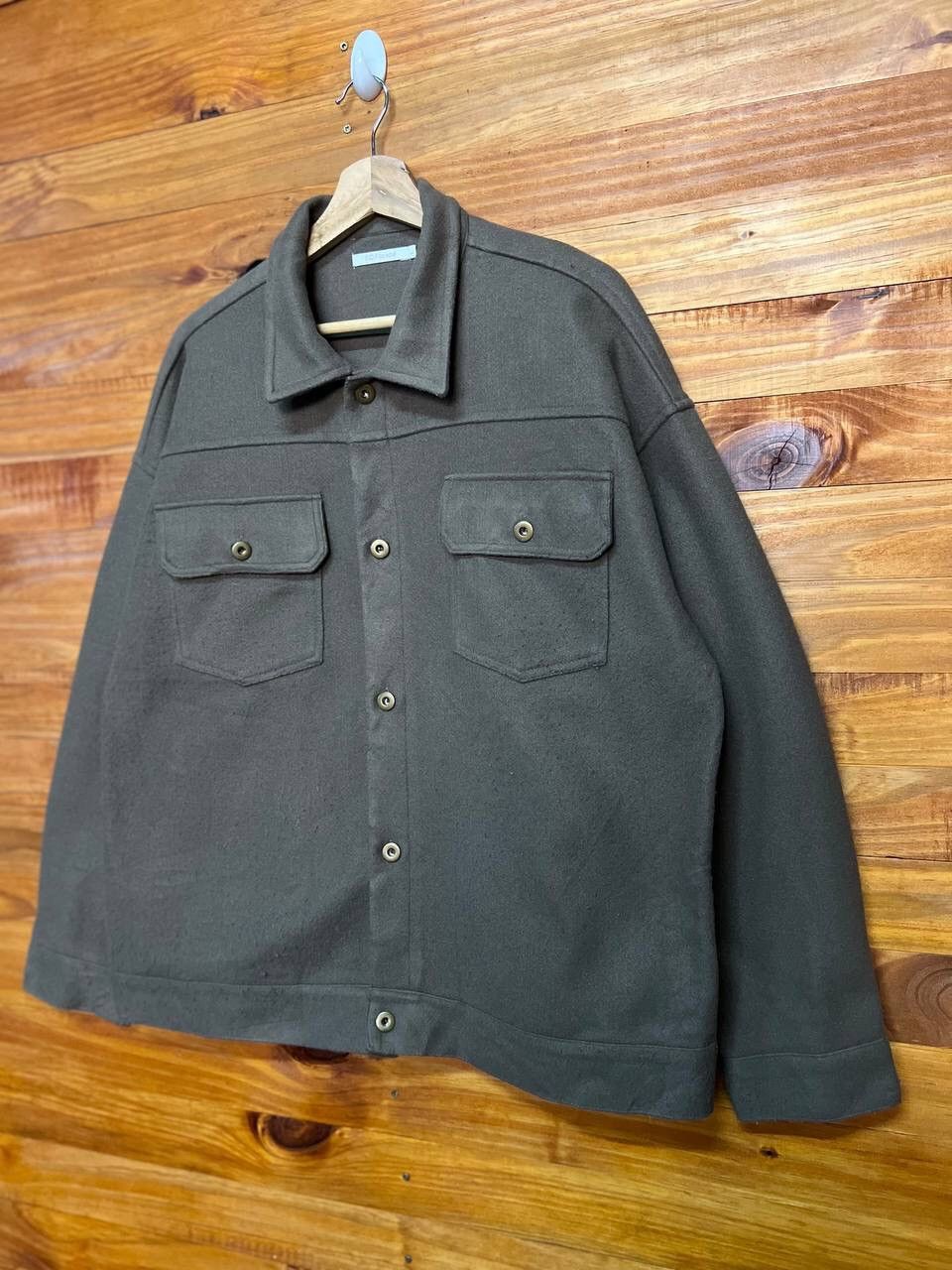 Japanese Brand F.O.F BY KOE SHIRT JACKET Size US L / EU 52-54 / 3 - 3 Thumbnail