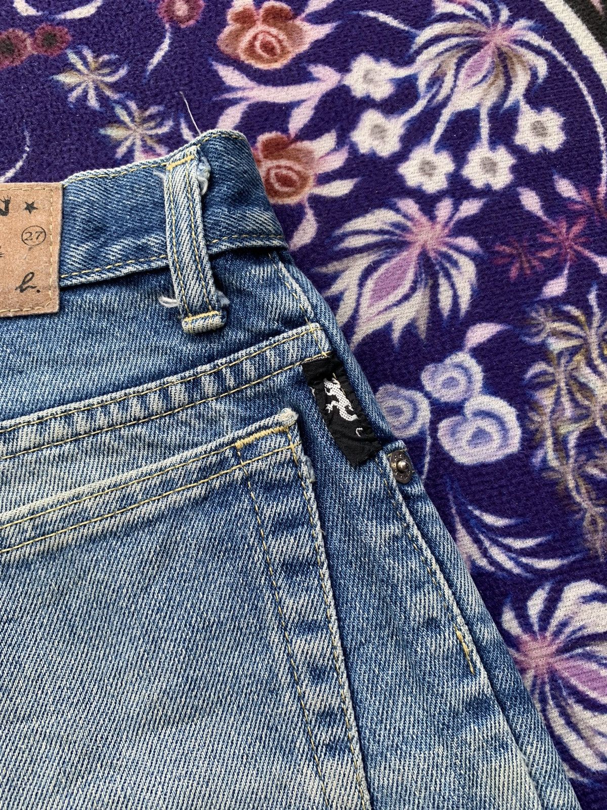 agnes b. Vintage Agnes B France Denim Size US 29 - 10 Thumbnail