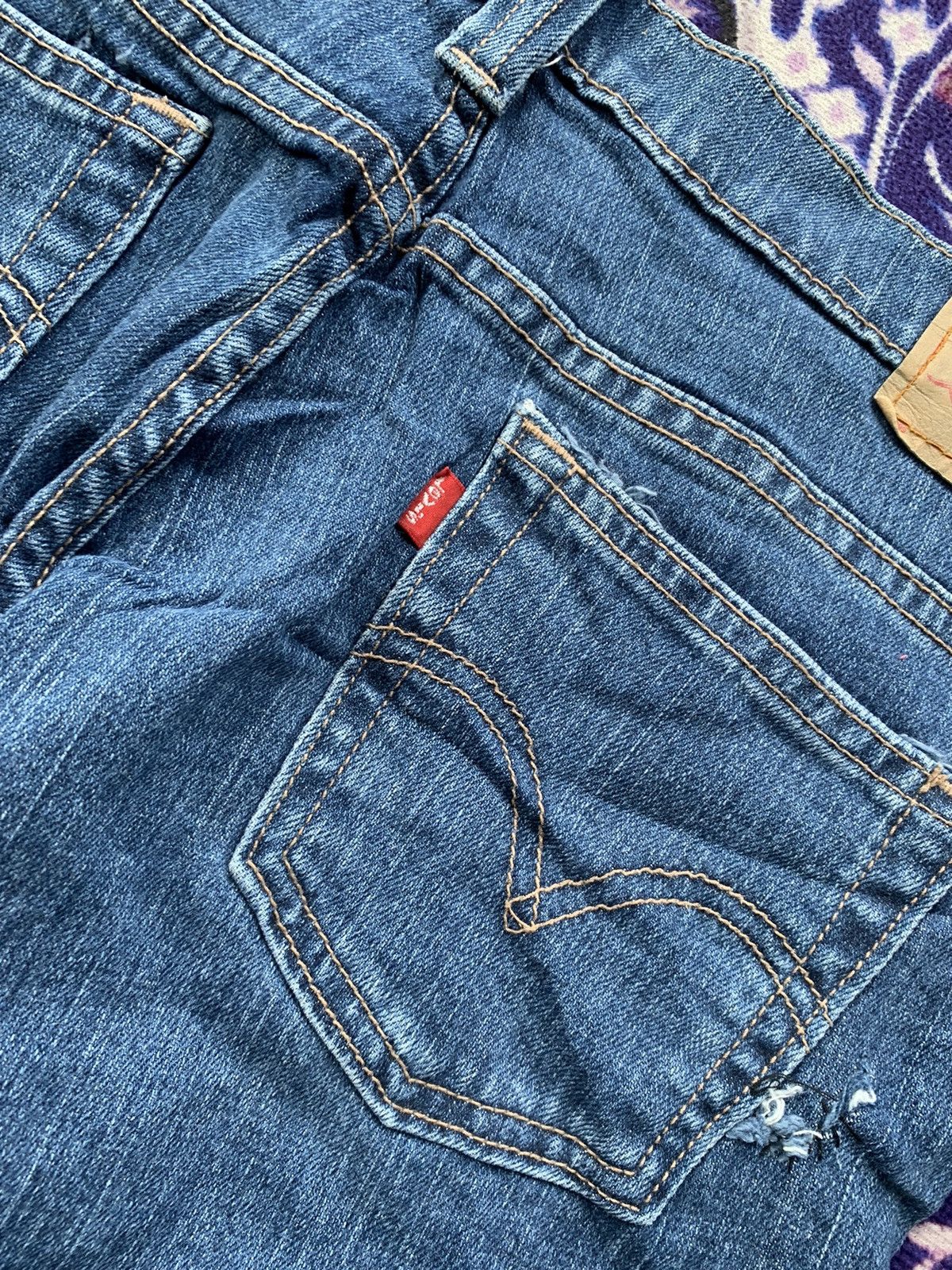 Levi's Levis Nouveau Low Trouser Boot Cut Denim Size US 32 / EU 48 - 8 Thumbnail