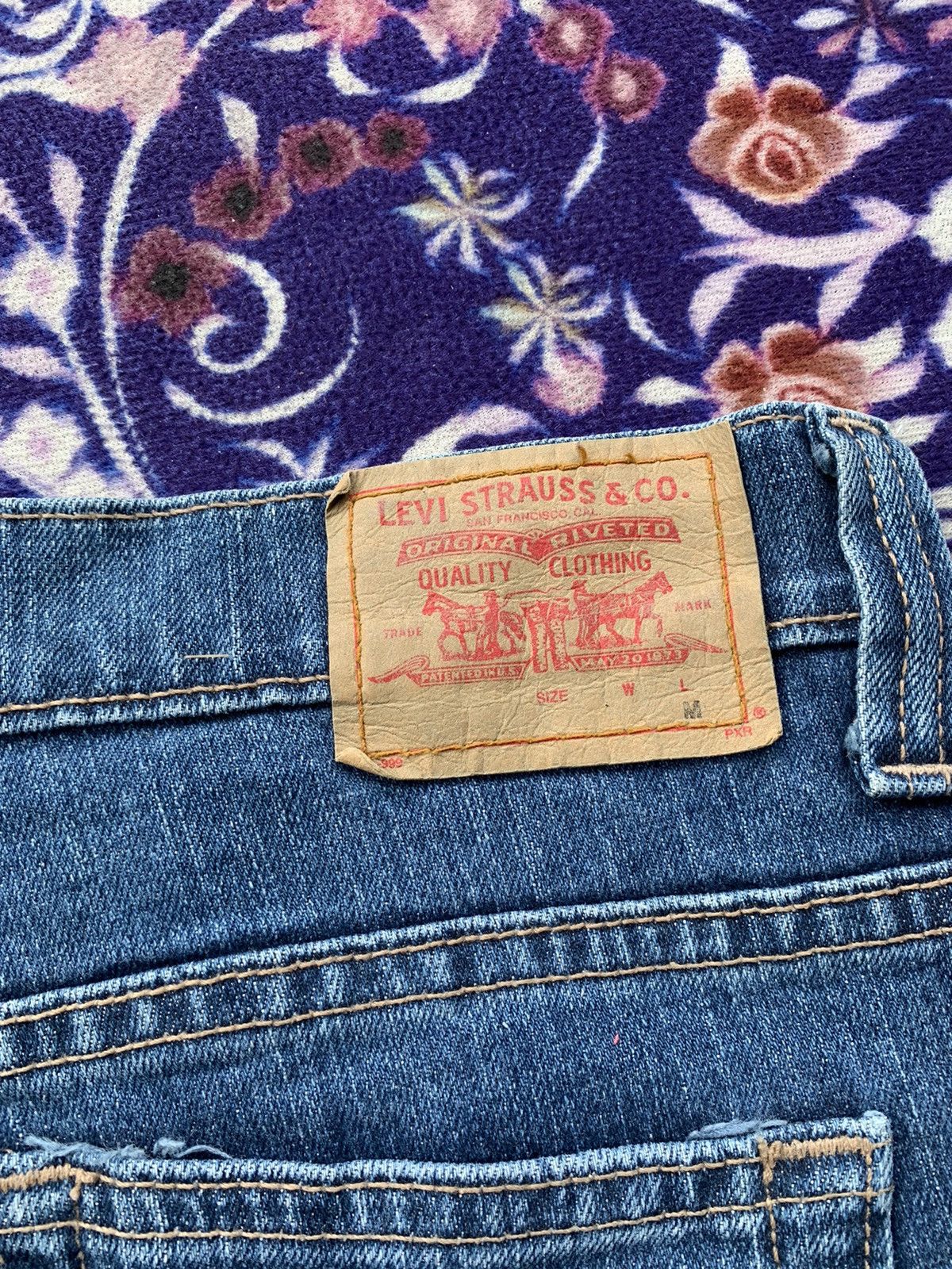 Levi's Levis Nouveau Low Trouser Boot Cut Denim Size US 32 / EU 48 - 9 Thumbnail