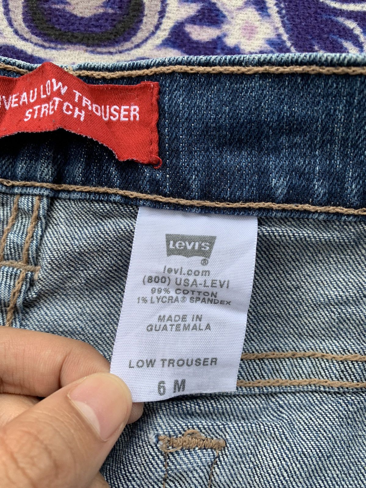 Levi's Levis Nouveau Low Trouser Boot Cut Denim Size US 32 / EU 48 - 4 Thumbnail