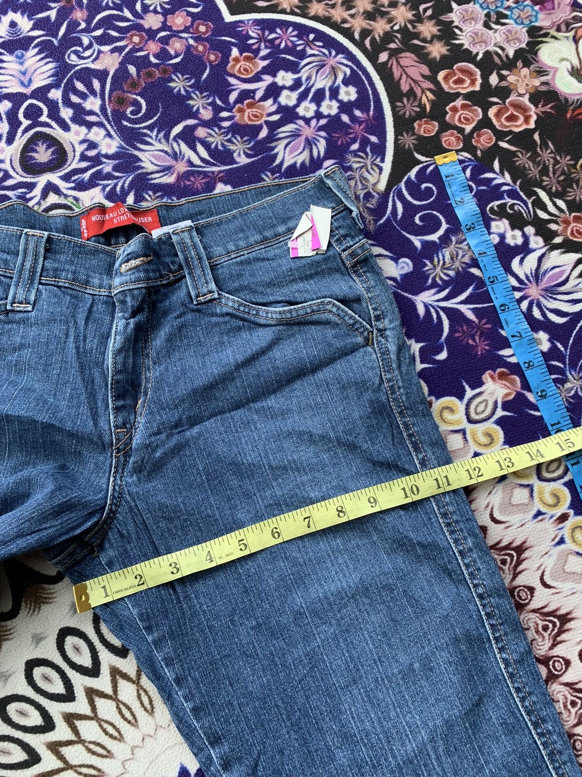 Levi's Levis Nouveau Low Trouser Boot Cut Denim Size US 32 / EU 48 - 11 Thumbnail